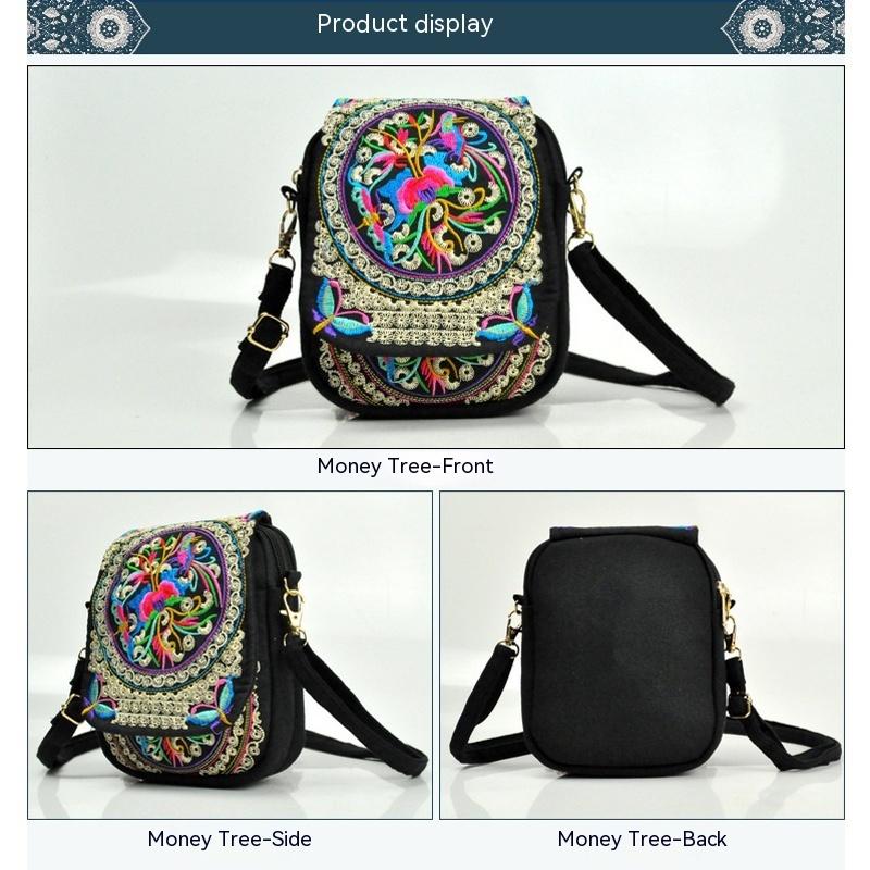 Women's Lightweight Crossbody Bag with Detachable Strap, Zipper Closure, Compact Mini Shoulder Bag Crossbody Bag