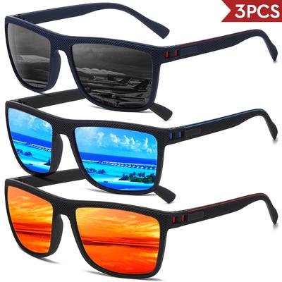 1/3Pcs Sunglasses Brand Designer Vintage Sunglasses Man Fashionable Driving Sun Glasses Women Eyewear