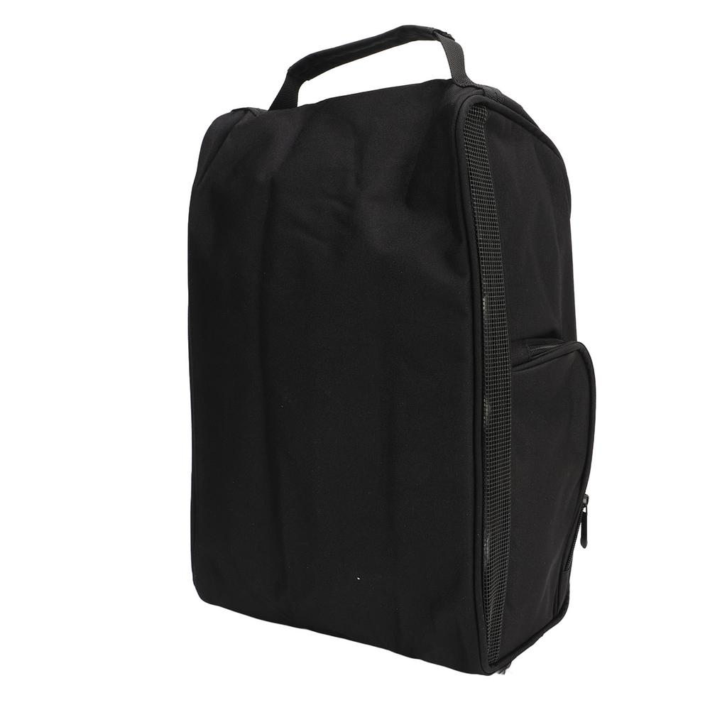 Shoe Storage Bag Nylon Large Capacity Portable Travel Shoe Bags for Traveling Outdoor Camping Hiking Black