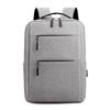 Men's Business Casual Commuting Double Shoulder Laptop Bag Student Backpack