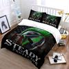 Green mohawk knight helmet. Bedding sets Duvet cover sets Duvet covers Pillowcases(1 * Duvet Cover 2 * Pillowcases without duvet insert)