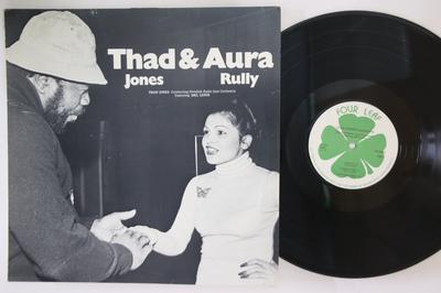 LP Record THAD JONES, AURA RULLY - Thad And Aura FLC5020 FOUR LEAF CLOVE 1977 Sweden Jazz Used