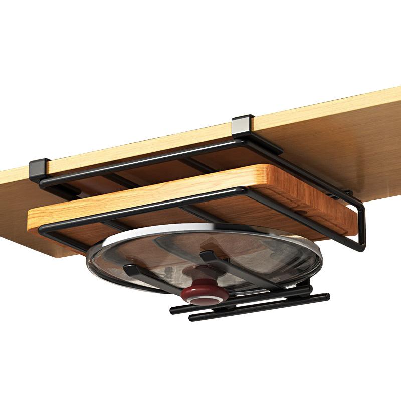 Hanging Storage Rack Kitchen Multi-functional Storage Organizer Stainless Steel Home Decorations