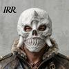 Scary Halloween Costume Mask Skeleton Mask, Horror Fanged Skull Distressed Retro Bone Full Face Cosplay for Party Props