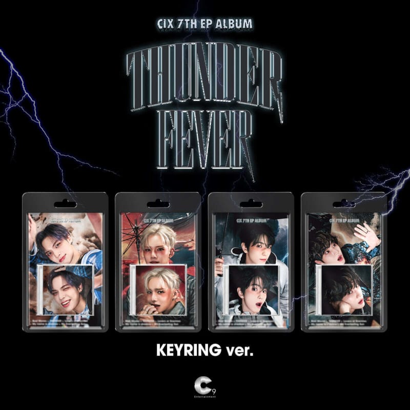 

CIX - 7th Mini Album: THUNDER FEVER [Keyring Album] [1 out of 4 randomly sent]