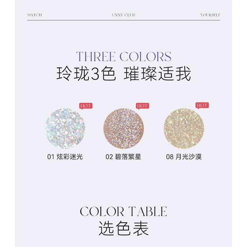 UNNY CLUB - Glitter Liquid Eyeshadow - 3 Colors