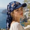 Pre-Tie Headscarf Chemo Headwear Sun Protection Chemo Cap Chiffon Baseball Cap  Available All Year