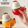 Chicken Toothpick Box Rustproof Anti-Scald Dessert Salad Fork Decorative Fork Toothpick With Holder