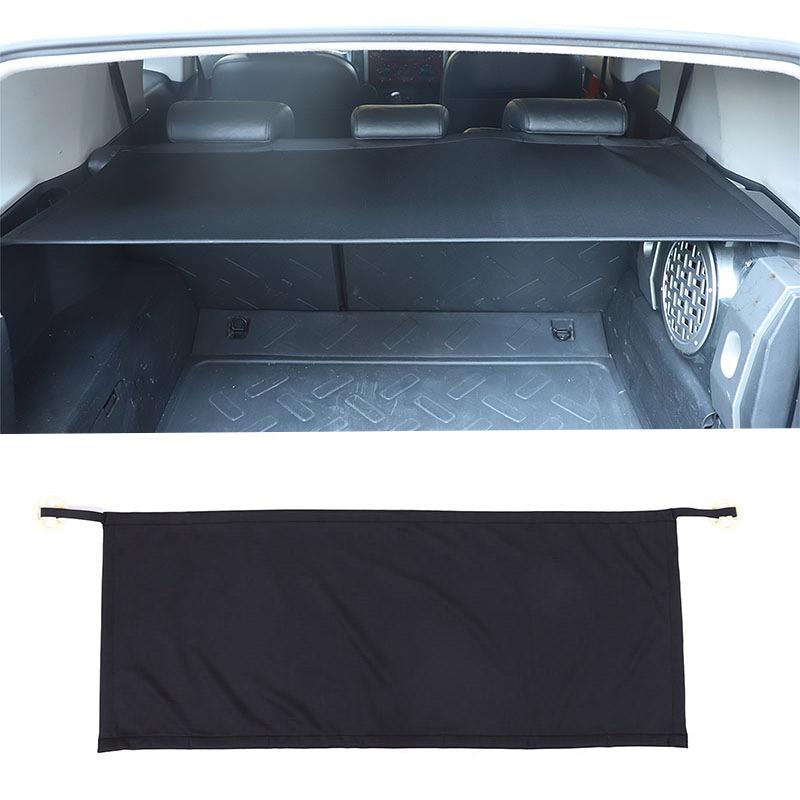 Oxford Cloth Car Rear Trunk Curtain Cargo Cover Storage Bag Net Stowing Tidying For Toyota FJ Cruiser 2007-2026