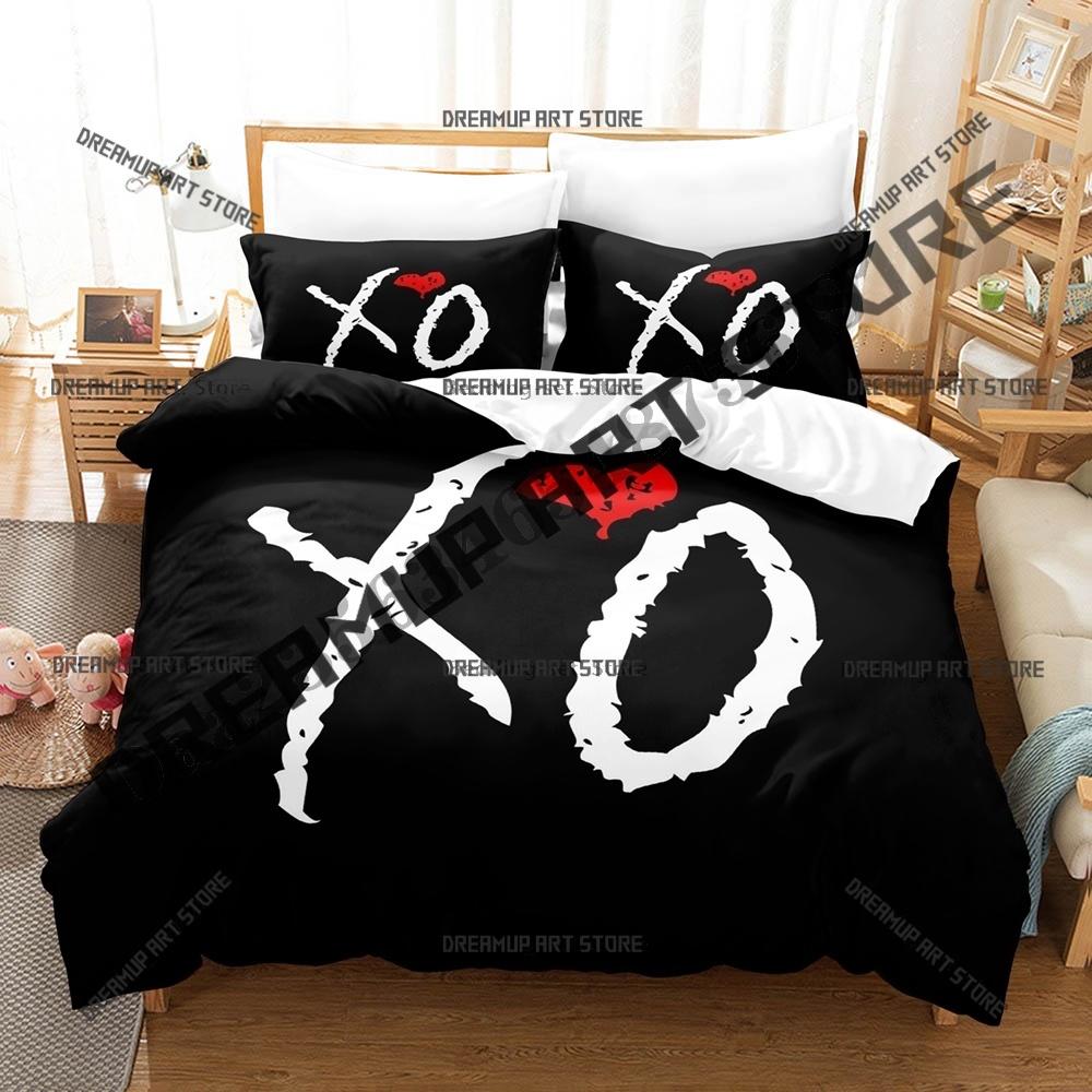 Fashion XO Hurry Up Tomorrow The Weeknd Bedding Set Single Twin Full Queen King Size Bed Set Kids Bedroom Duvetcover Set