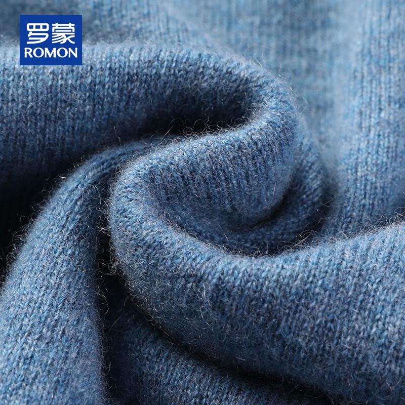 ROMON Men's Pure Cashmere Turtleneck Sweater
