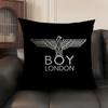 Brand BBOY LONDON Cushion Cover Natural Linen Organic Fabric DoubleSided Printing Sofa Home Decor Breathable Environmentally