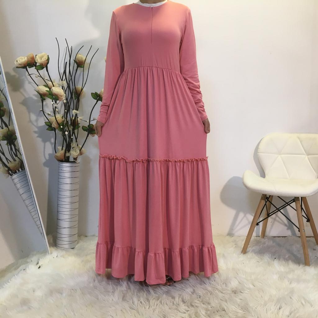 Buy 1 Piece Muslim Maxi Dress Autumn 