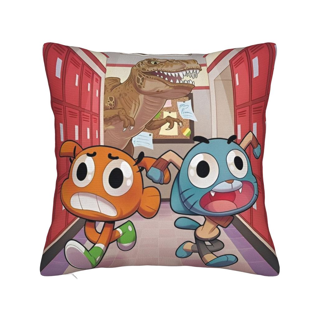 The Amazing World Of Gumballs  Pillowcases Stuff Soft Cushion Cover Gift  Pillow Case Cover Home Multiple Sizes