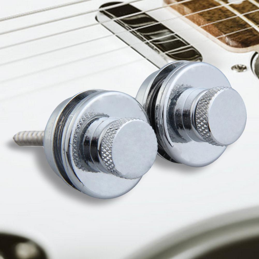 Blokady Paska Gitarowego Guzik Straplock 2 Sztuki Elektryczna Gitara Basowa Straplock Blokady Paska Płaska Główka 3 Kolory Dla Akcesoriów Gitarowych