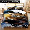 Japanese Anime Polyester Bedding Sets Boys Covers Boys Duvet Cover Set For Teens Bedding Set Cover& Pillowcase