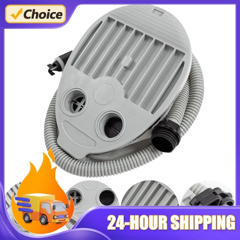 5L Portable Inflatable Air Pump High Volume Foot Air Pump Portable Air Inflator for Inflatable Boats Beds Swimming Rings