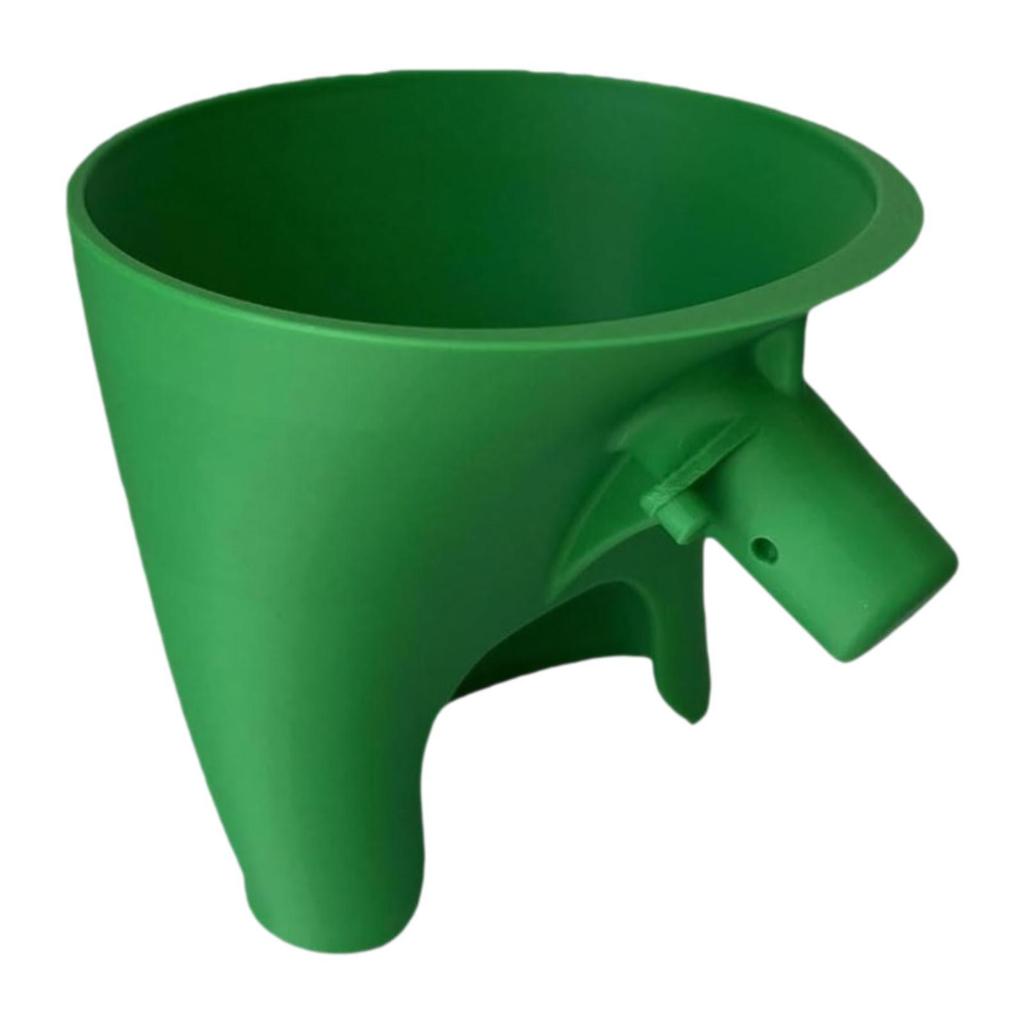 Flour Funnel Gift Lightweight Kitchen Accessories Replacement for Egg Liquid Both Flour Comfortable Grip Powder Funnel Parts