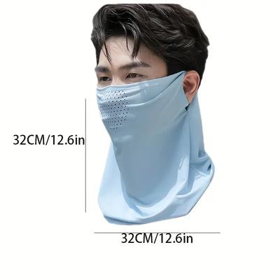 1 pièce Foulard Masque Facial Protection UV pour Femmes - Polyvalent pour la Conduite, la Pêche et l'Alpinisme - Protection Solaire