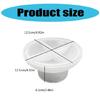 Easy Demold Silicone Mold for Footed Fruit Bowl Unique Tableware Making Mould for Handmade Enthusiasts Jewelry Supplies
