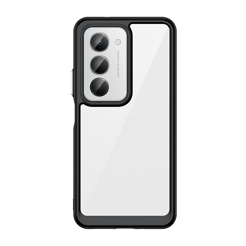 For Redmi 1(171mm) Transparent Hard PC Phone Case For Redmi 1(169.mm) Candy Color Frame TPU Silicone Shockproof Cover Bumper