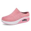 New women's casual versatile sports air cushion shoes rocking shoes single shoes flying woven lightweight women's shoes