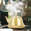 2L Whistling Tea Kettle Stovetop, Stainless Steel Teapot Water Kettle with Removable Tea Infuser, Mirror Polished Retro Tea Maker for Gas, Induction