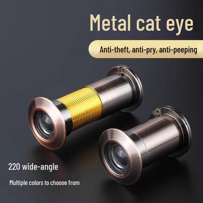Enhanced Anti-Theft Door Viewer: Universal Peephole Plug and Doorbell Camera Combo