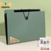 Five-Grid Multi-Layer Accordion Folder for Students & Office Documents