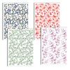 Clay Transfer Paper Water Soluble Clay Transfer Paper, Flower Leaf Butterfly Clay Transfer Sheets for Jewelry Making
