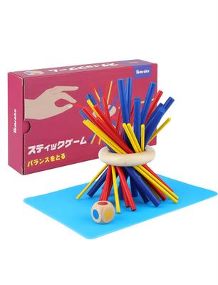 Homraku Ahşap Denge Tahtası 3D Yapı Domino Masa Eğlenceli Çocuklar ve Yetişkinler için Her Yaşta Dahil Oyun, Oyun, Bulmaca, Bloklar, Bloklar, Oyun, Yaşlar,