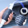 Siphon Hand Pump Manual Hand Pump for Gas Petrol Oil with Syphon Hose Portable High Flow Car Fuel Transfer Pump