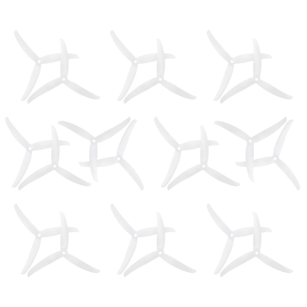 10Pairs HQProp J37 Prop 4.9X3.7X3 Poly Carbonate 5Inch 3-Blade PC Propeller For FPV Racing Drone Freestyle Quadcopter DIY Parts