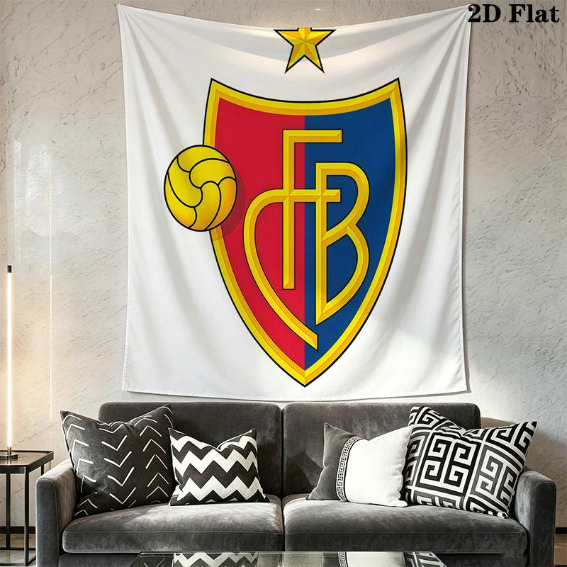 Basel Wall Hanging Printed Fabric Blanket Decorative Tapestries for Bedroom Living Room Home Decor