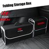 Car Trunk Storage Bag Felt Cloth Organizer Box Collapsible Auto Tools Case Accessories For Hyundai GDI I40 I30 I10 I20 Azera NX4 Vf1