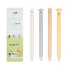 4PCS/Box 0.5mm Blue Ink Gel Pen Animal Shaped Neutral Pen Cartoon Erasable Pen  Students