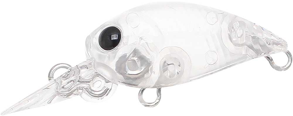 Lucky Craft Micro Crappy DR SS LUCKY CRAFT 03 Clear 25mm 2-Hook