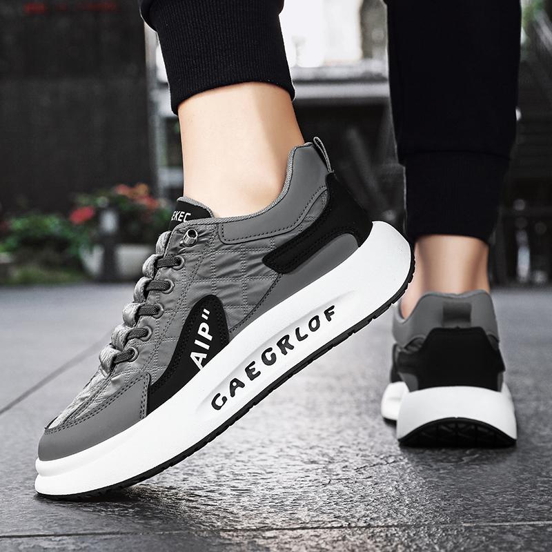 Tide Trend Herren 4-Jahreszeiten-Tennis-Sport-Lauf-Freizeit-Turnschuhe, männliche Walking-Reise-Plattform-Joggingschuhe