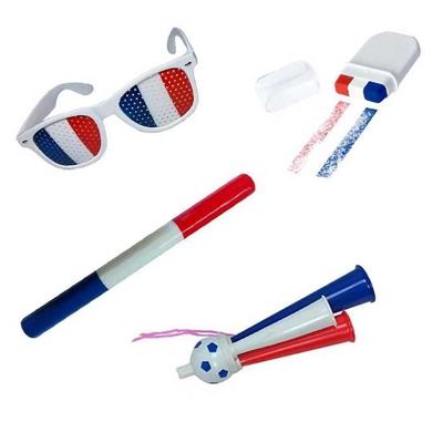 Trikolore Fan-Paket "Der Brüllende" französische Nationalmannschaft - Euro Fußball