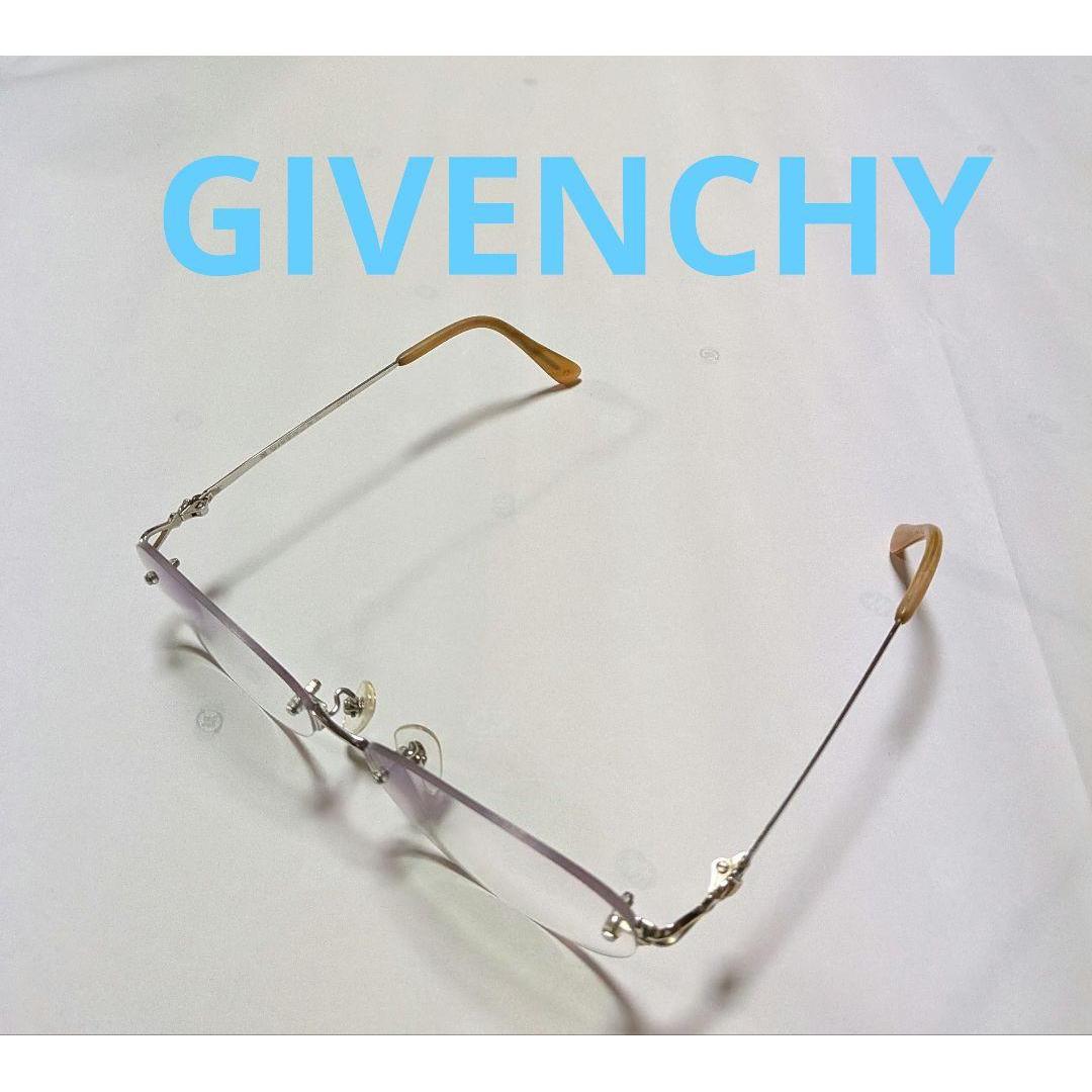 Used GIVENCHY rimless glasses non-prescription colored Givenchy