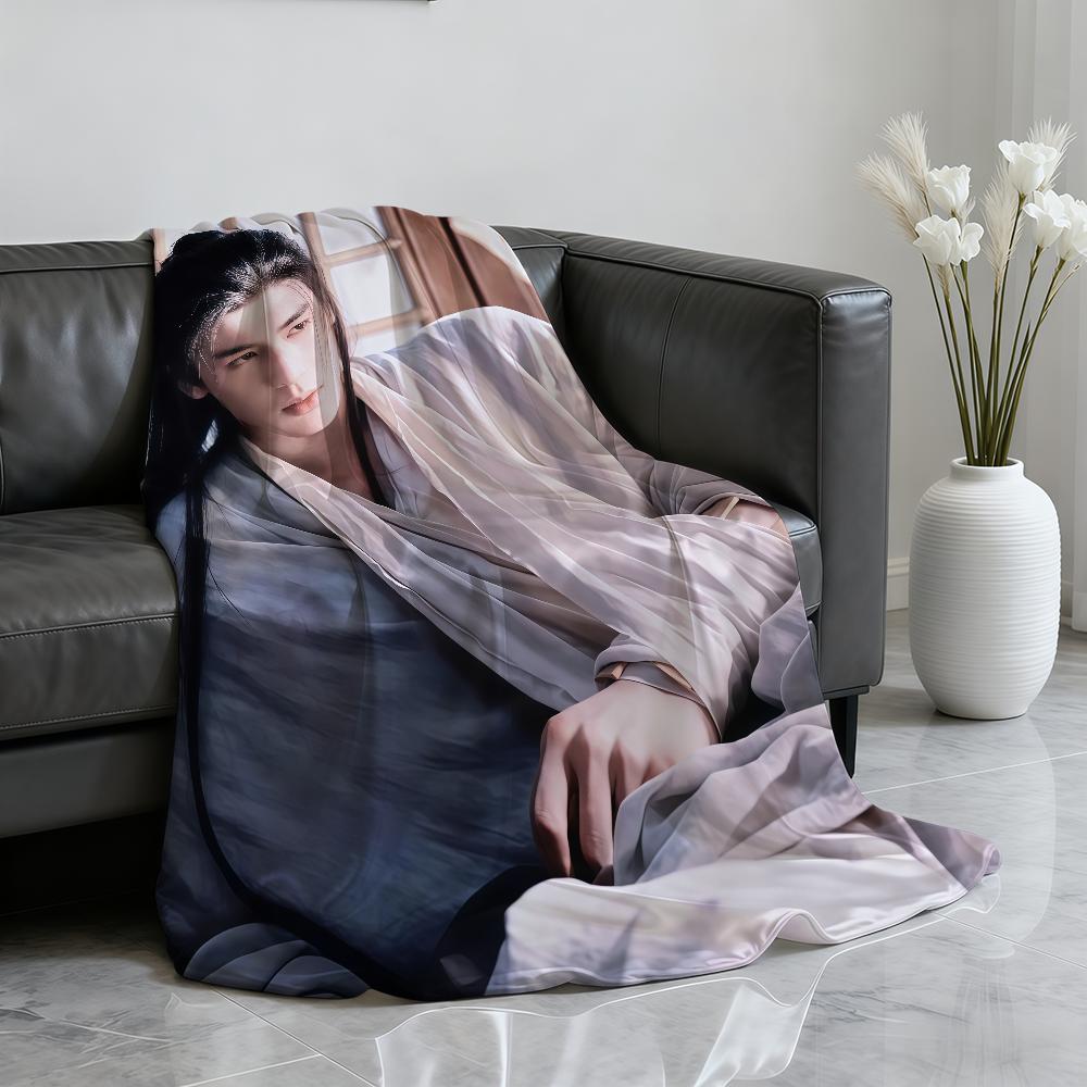 Zhang Linghe TV Pursuit of Jade Xie Zheng Blanket Soft Throw Blanket for Home Bedroom Bed Sofa Picnic Travel Office Blanket Gift