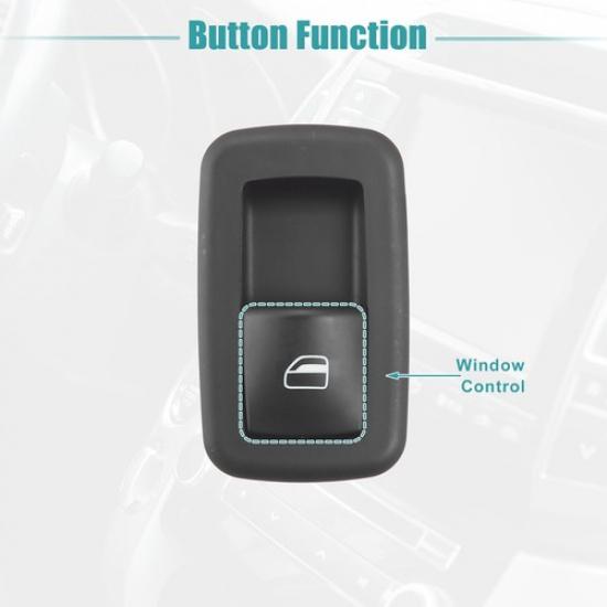 Right Passenger Side Power Window Switch Single  for Jeep Cherokee