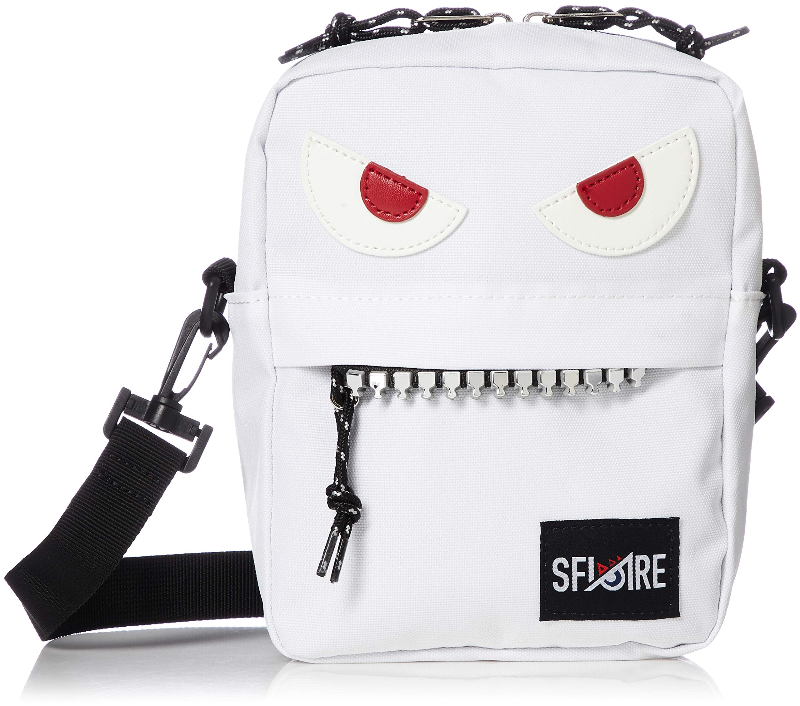 

Sfidale Nylon Mini Shoulder Bag, White