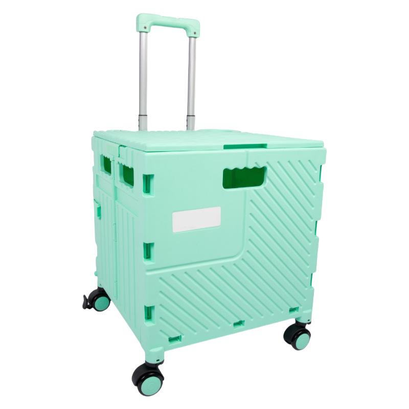 Foldable Wheeled Storage Trolley for Outdoor Camping & Comic Exhibitions
