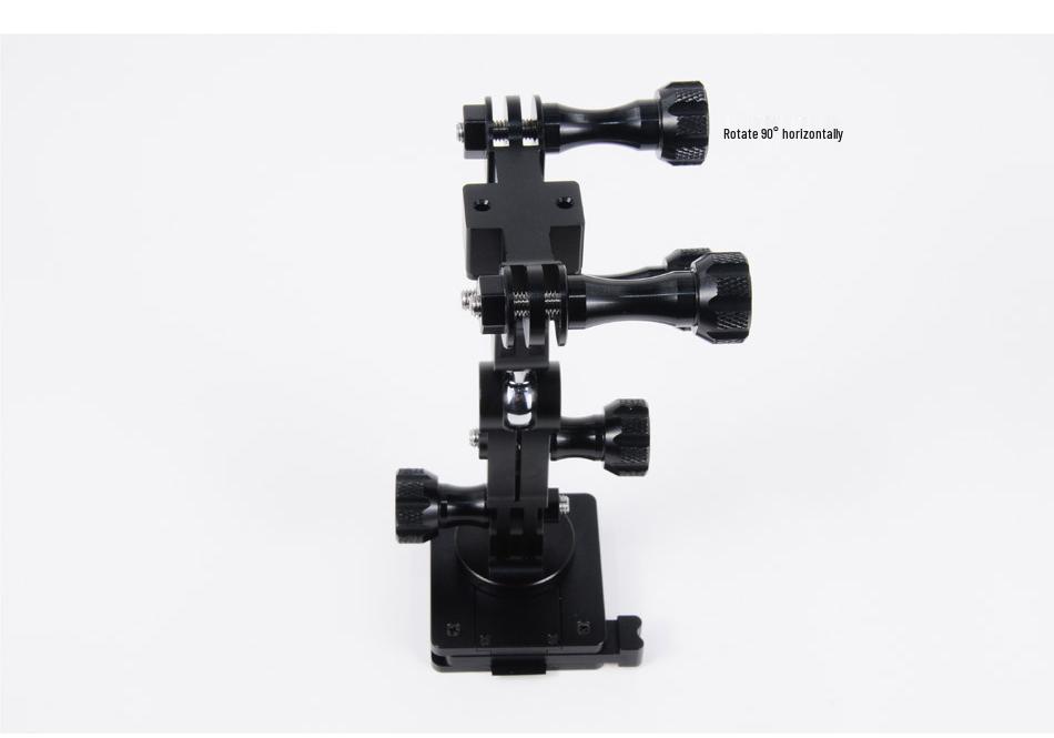 Aluminum Alloy Helmet Mount for GoPro Hero10 Accessories