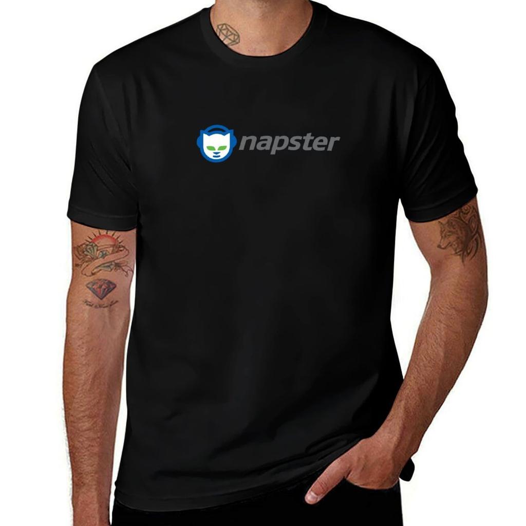 Napster Original Vintage File Sharing Millennial Dial Up Modem Computer Introduction T-Shirt T Shirts Designer T-Shirt