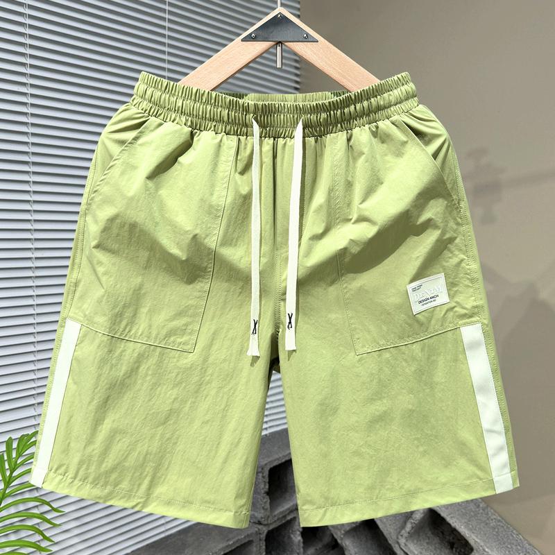 Summer Shorts for Men Clothes Fashion Loose Elastic Waist Casual Shorts