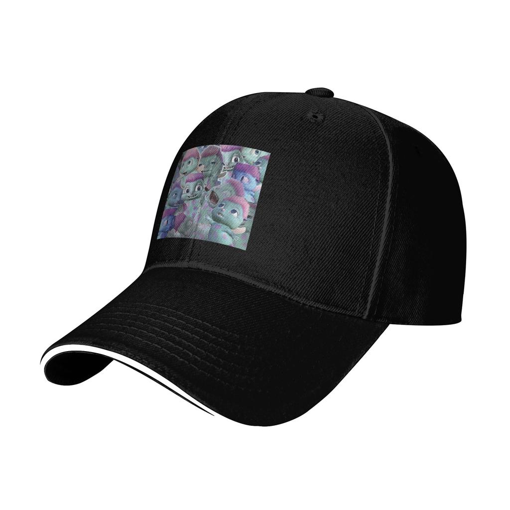 Bibble Collage Cap Fashion Casual Baseball Caps Adjustable Hat Hip Hop Summer Unisex Baseball Hats Customizable Polychromatic