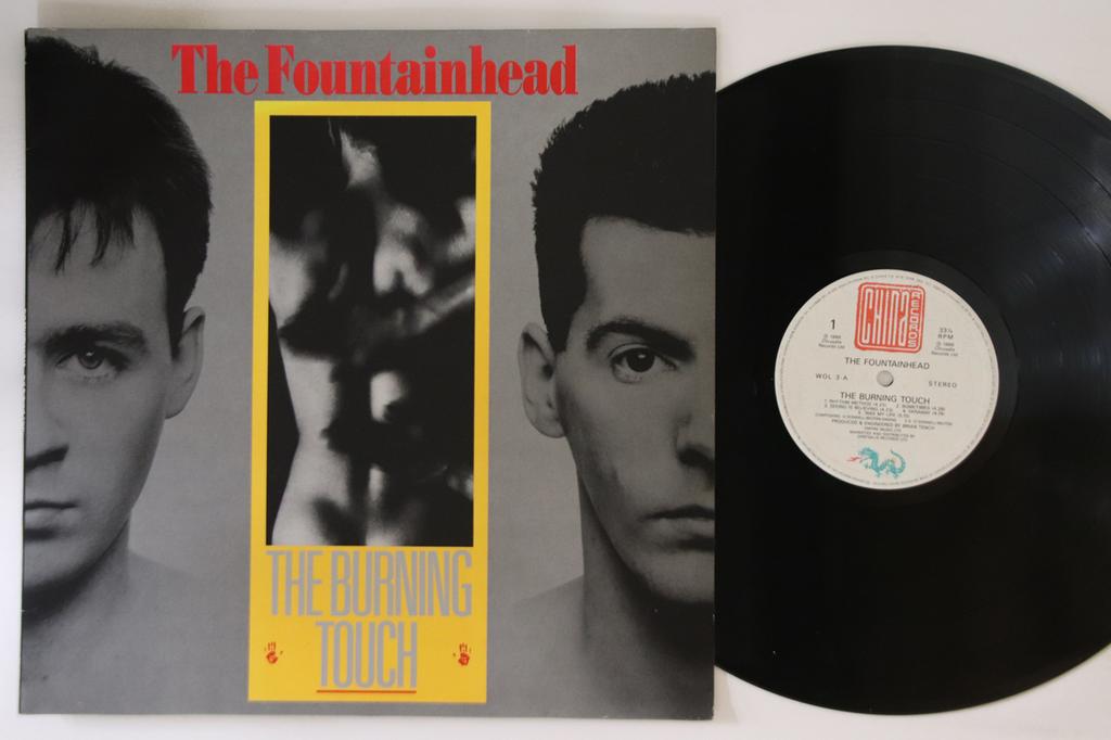 LP Record FOUNTAINHEAD - Burning Touch WOL3 CHINA RECORDS 1986 South Kore Rock Used