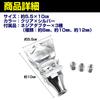 Felimoa Car Shift Square Diamond Square Screw Adapter Included Crystal-Style Knob, Cut, Easy-Grip Shape,